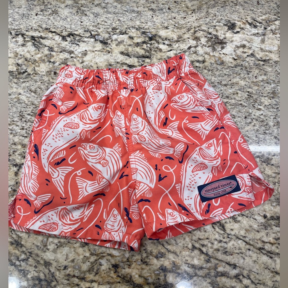 Vineyard vines, boys swim trunks